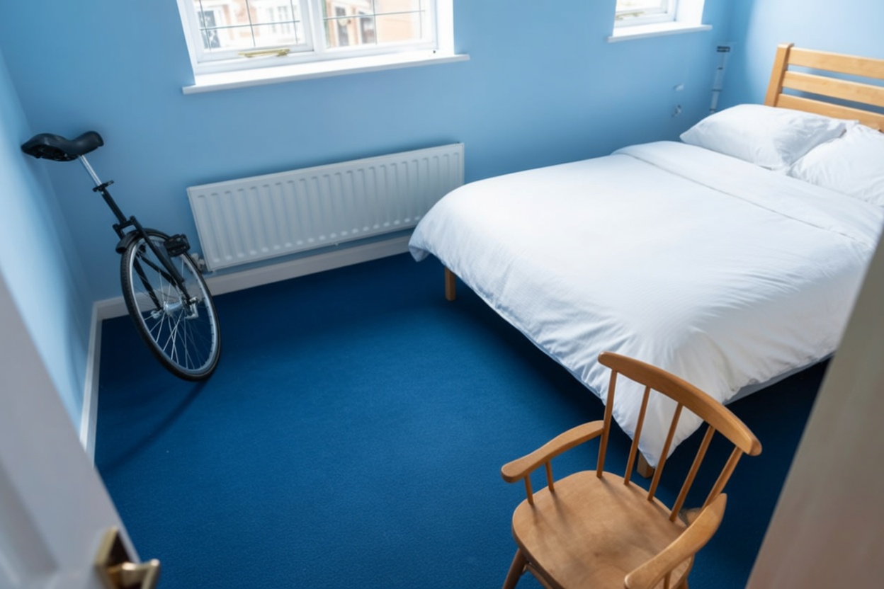 Room cleaning before and after